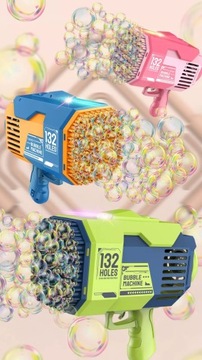 BUBBLE GUN БАЗУКА ДЛЯ ПУЗЫРЕЙ + 2 шт.