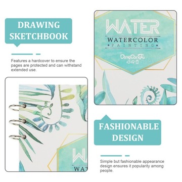 Watercolor Sketch Pad Artist Aesthetic Sketchbook