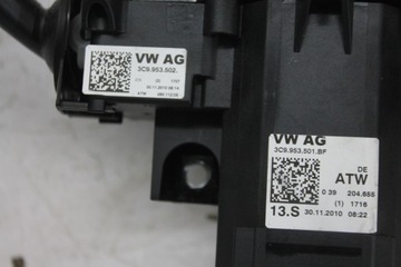 КОМБИНИРОВАННЫЙ ПЕРЕКЛЮЧАТЕЛЬ 5K0953569S PASSAT B7 10-14