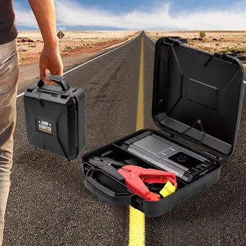3 W 1 POWERBANK ROZRUSZNIK SAMOCHODOWY BOOSTER JUMP STARTER 6000 MAH Z LATARKĄ