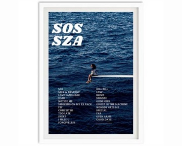 Plakat na płótnie Gorący piosenkarz SZA Sos Album