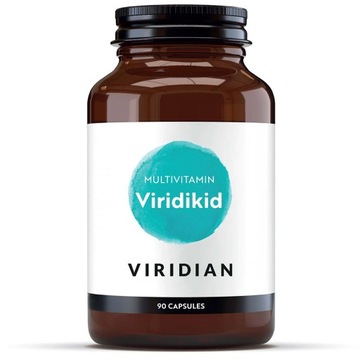 Witaminy Minerały dla Dzieci 100% Naturalne Multiwitamina Viridikid Viridia