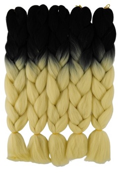 СИНТЕТИЧЕСКИЕ ВОЛОСЫ ЦВЕТНЫЕ ОМБРЕ БРИДЖИ 2-35Z