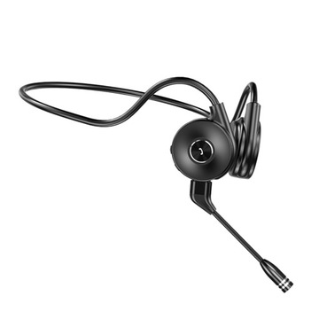 Słuchawki z wbudowanym, odłączanym mikrofonem 150 mAH, różowe, 15 x 13 x 4