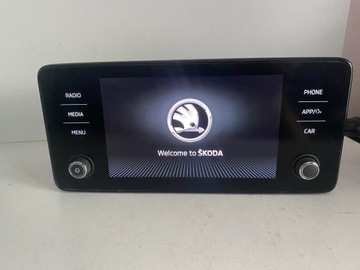 SKODA SCALA KAMIQ RADIO MIB3E DAB 654035869D