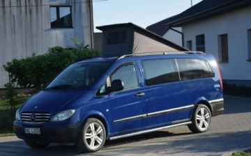 Mercedes Vito W639 2005 Mercedes-Benz Vito 2.2 CDI Long Kamper Van Klima Lozko 4 Osobowy 2 KPL KOL, zdjęcie 22