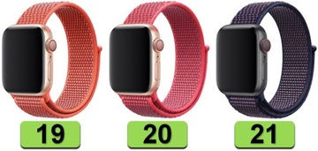 РЕМЕНЬ ДЛЯ Apple WATCH 1 2 3 4 5 6 7 8 9 SE 38MM 40MM 41MM НА ВЫБОР 37 ЦВЕТОВ |