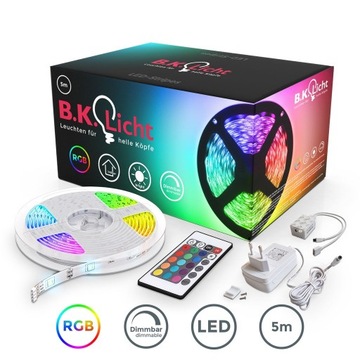5m Taśma LED RGB pasek światła bar zmiana kolor