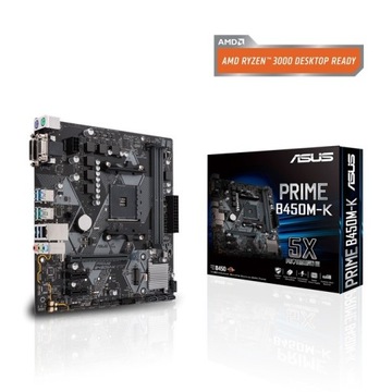 Płyta główna PRIME B450M-K II AM4 2D DR4 DVI