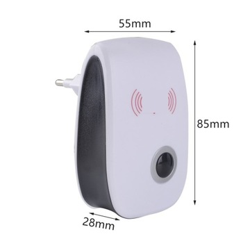 4x УЛЬТРАЗВУКОВАЯ ПРОБКА ОТПУСКАТЕЛЬ МЫШЕЙ НАСЕКОМЫХ