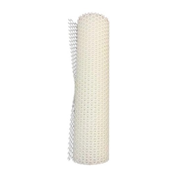 Пластиковая сетка для забора из проволочной сетки защитная белая