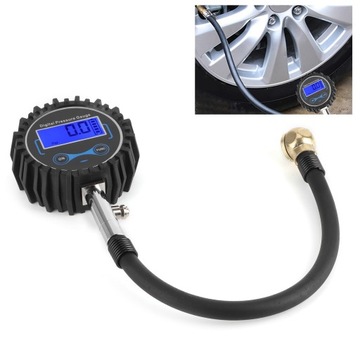 Цифровой манометр в шинах с ЖК-дисплеем 200 фунтов на квадратный дюйм