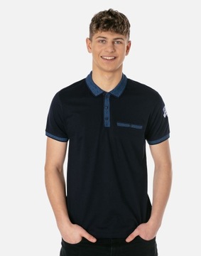 Koszulka Polo Męska Bawełniana Polówka 1108-10 XL