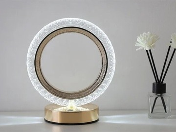 RING CRYSTAL LED RGB НАСТОЛЬНАЯ ЛАМПА