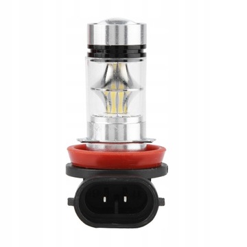 ŻARÓWKA LED H11 H8 20LED 100W 1000LM BIAŁA