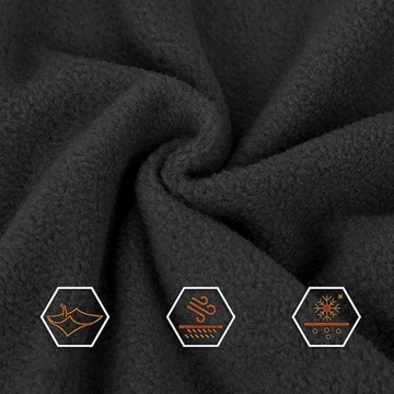 ШАПКА-БАЛАКЛАВА, ТЕПЛАЯ, ПЛОТНАЯ, КАПЮШОН, ЗИМНЯЯ ДЫМОХОД, ЧЕРНАЯ