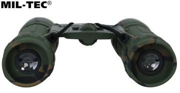 Lornetka taktyczna kompaktowa Mil-Tec 10x25 moro camo