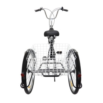 26-ДЮЙМОВЫЙ РЕАБИЛИТАЦИОННЫЙ ТРЕХКОЛЕСНЫЙ ВЕЛОСИПЕД С КОРЗИНОЙ