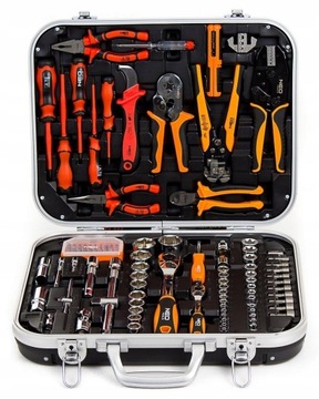 Чемодан электрика 108 шт NEO Tools 01-310.