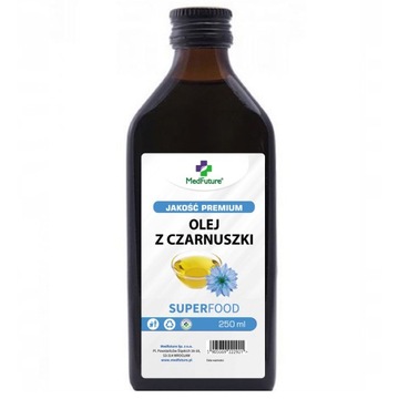 OLEJ Z CZARNUSZKI 250ml TŁOCZONY NA ZIMNO EKO