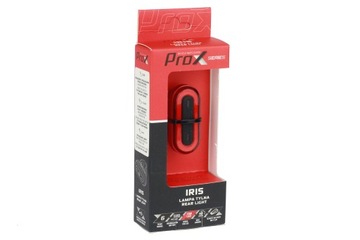 ЗАДНИЙ ВЕЛОСИПЕДНЫЙ ФОНАР PROX IRIS COB LED 50лм 450 мАч