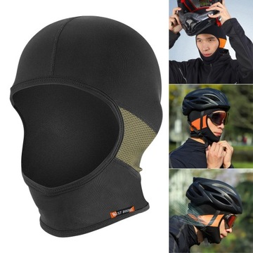 Спортивные кепки с черепом Впитывающая пот шапка для велоспорта для верховой езды Черный Зеленый