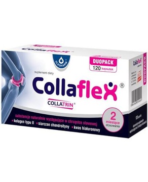 Collaflex kolagen typu II na mocne kości 120 kaps.