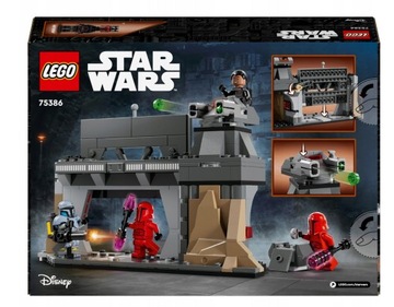LEGO Star Wars Pojedynek Paza Vizsli i Moffa Gideona 75386 ZESTAW KLOCKÓW