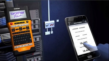Принтер Brother P-touch PT-E550WVP Android iOS