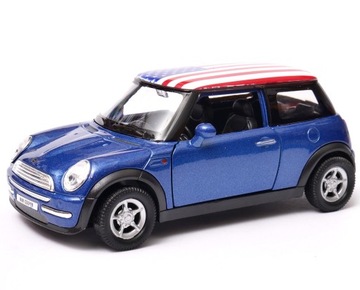 Mini Cooper S USA 1:34 model WELLY niebi 49766US