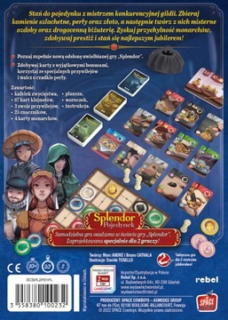 SPLENDOR DUEL СТРАТЕГИЧЕСКАЯ НАСТОЛЬНАЯ ИГРА