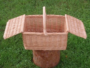 КОРЗИНА ДЛЯ ПИКНИКА плетеная корзина для пикника 50x35x26