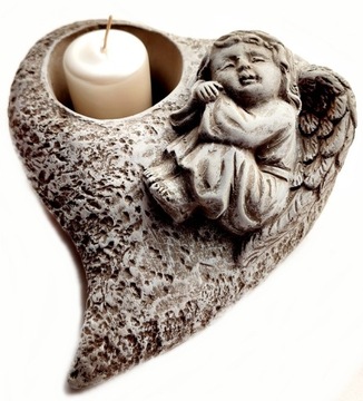 ПОДСВЕЧНИК УКРАШЕНИЕ АНГЕЛОМ ПОКРЫШОК ДЛЯ СВЕЧИ КРЕЩЕНИЕ ПРИЧАСТИЕ