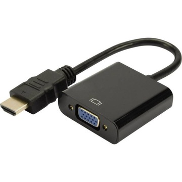 Przejściówka adapter konwerter Digitus HDMI na VGA