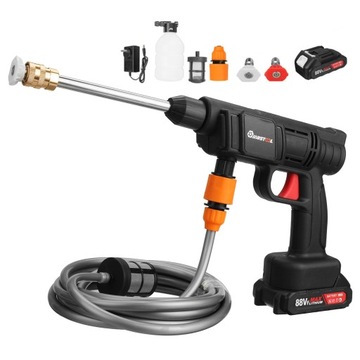 AKUMULATOROWA MYJKA CIŚNIENIOWA 160W 12Bar +2AKU