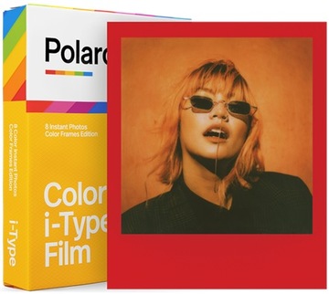 Wkład Polaroid Color I-Type kolorowe ramki 8 zdjęć
