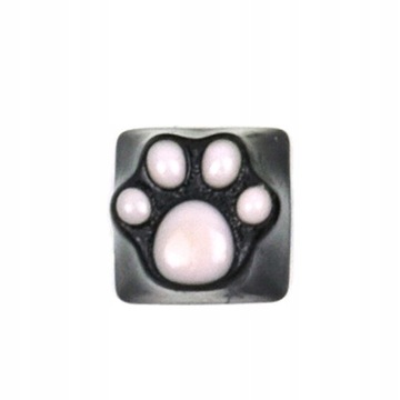 Aluminum Alloy Scratching Keycaps Resin Transparen