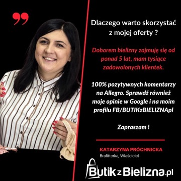 BAK 22 BIUSTONOSZ BIAŁY 80C