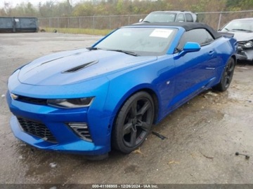 Chevrolet Camaro VI Cabrio 6.2 455KM 2018 Chevrolet Camaro 2018r., 1SS, od ubezpieczalni 6.2 Benzyna 455KM, zdjęcie 2
