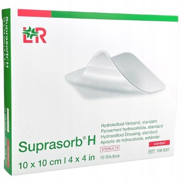 Гидроколлоидная повязка Suprasorb H 10х10.