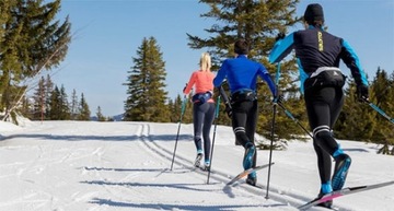 Беговые лыжи Salomon Snowscape 7 Vitane PLK Auto - M 173см