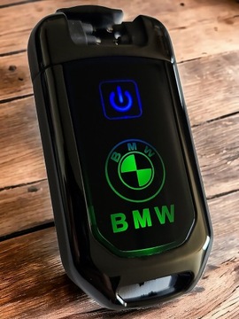 ПОДАРОЧНЫЙ СВЕТОДИОДНЫЙ АВТОМОБИЛЬНЫЙ БРЕЛОК ЗАЖИГАЛКА BMW PLASMA