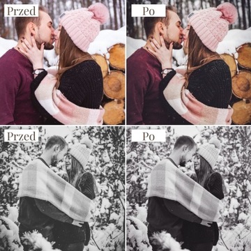 Пресеты Lightroom Рождественские фильтры — 10 шт.