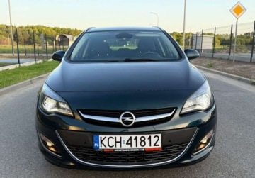 Opel Astra J Sports Tourer Facelifting 1.4 Turbo ECOTEC 120KM 2015 Opel Astra EXCLUSIVE 1.4T 120ps 6Biegow Xenon Led Nawi Kamera Bezwypadkowa, zdjęcie 12