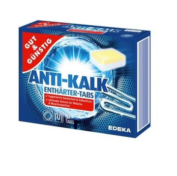 Odkamieniacz w tabletkach do pralek Gut & Günstig