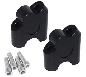 Mocowanie kierownicy uniwersalne czarne 22mm