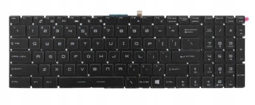 Klávesnice Pro Msi GS70 GE72 GL72 GT72 GS60 GE62 GL62 WS60 Podsvícená Led