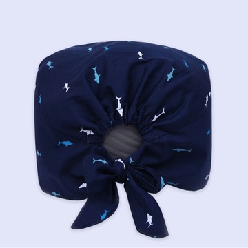 1 шт. ШАПКА ИЗ ЧИСТОГО ХЛОПКА С ПРИНТОМ ДЛЯ МЕДСЕСТР.