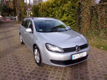 Volkswagen Golf VI Variant 1.6 TDI-CR DPF BlueMotion 105KM 2010 Volkswagen Golf Automat Bluemotion, zdjęcie 2