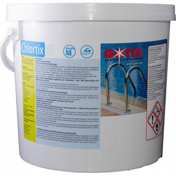 CHEMIA BASENOWA MULTI CHLOR 10W1 GOTIX TABLETKI 20G OPAKOWANIE 5KG